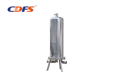 Filtro da precisão da água do cartucho dos SS, filtro de pressão vertical de 5/10 mícrons 